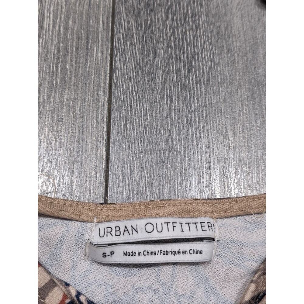 Urban Outfitters babydoll Dasha 70s Floral Mini Dress S Hippie Boho A006074 - Picture 5 of 8